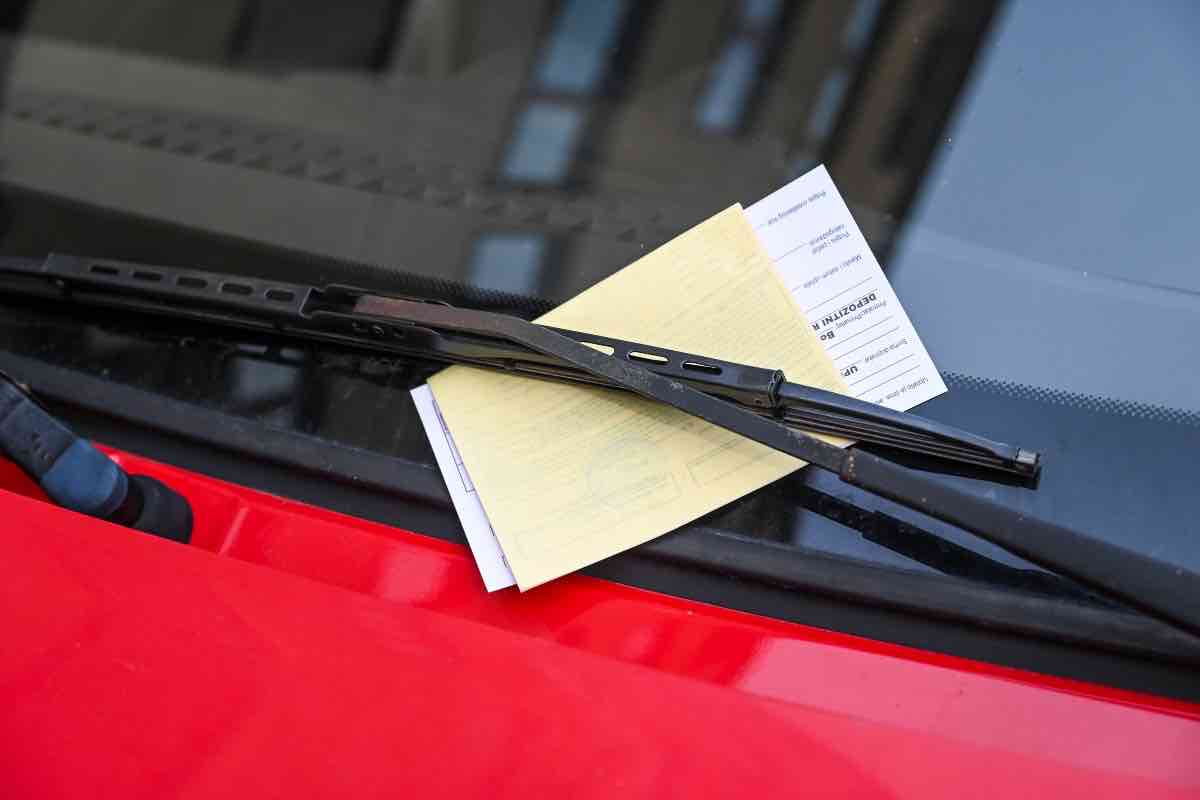 Automobili Multa auto sanzione