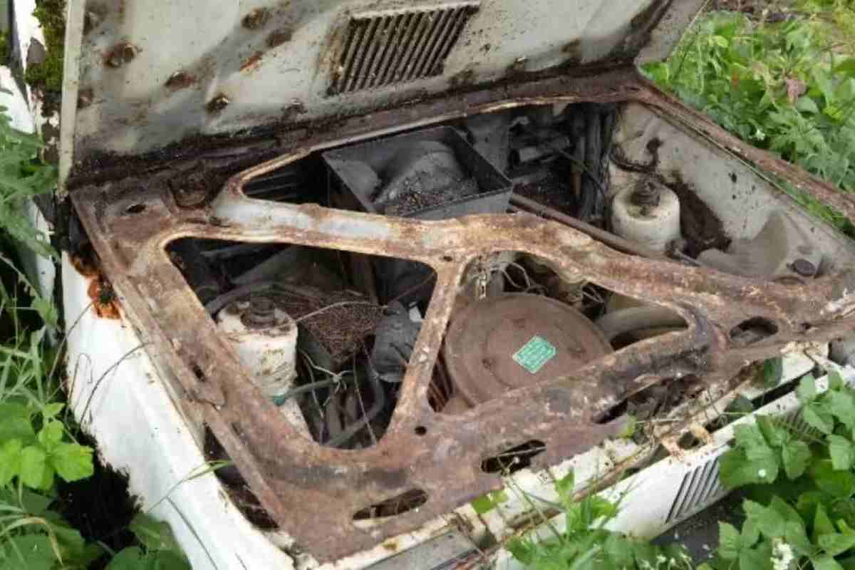 Fiat Panda Fiat Panda abbandonata