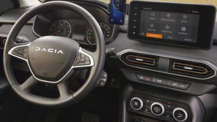 Dacia Interni Dacia Sandero