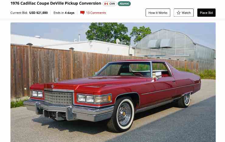 Cadillac Auto Cadillac vendita