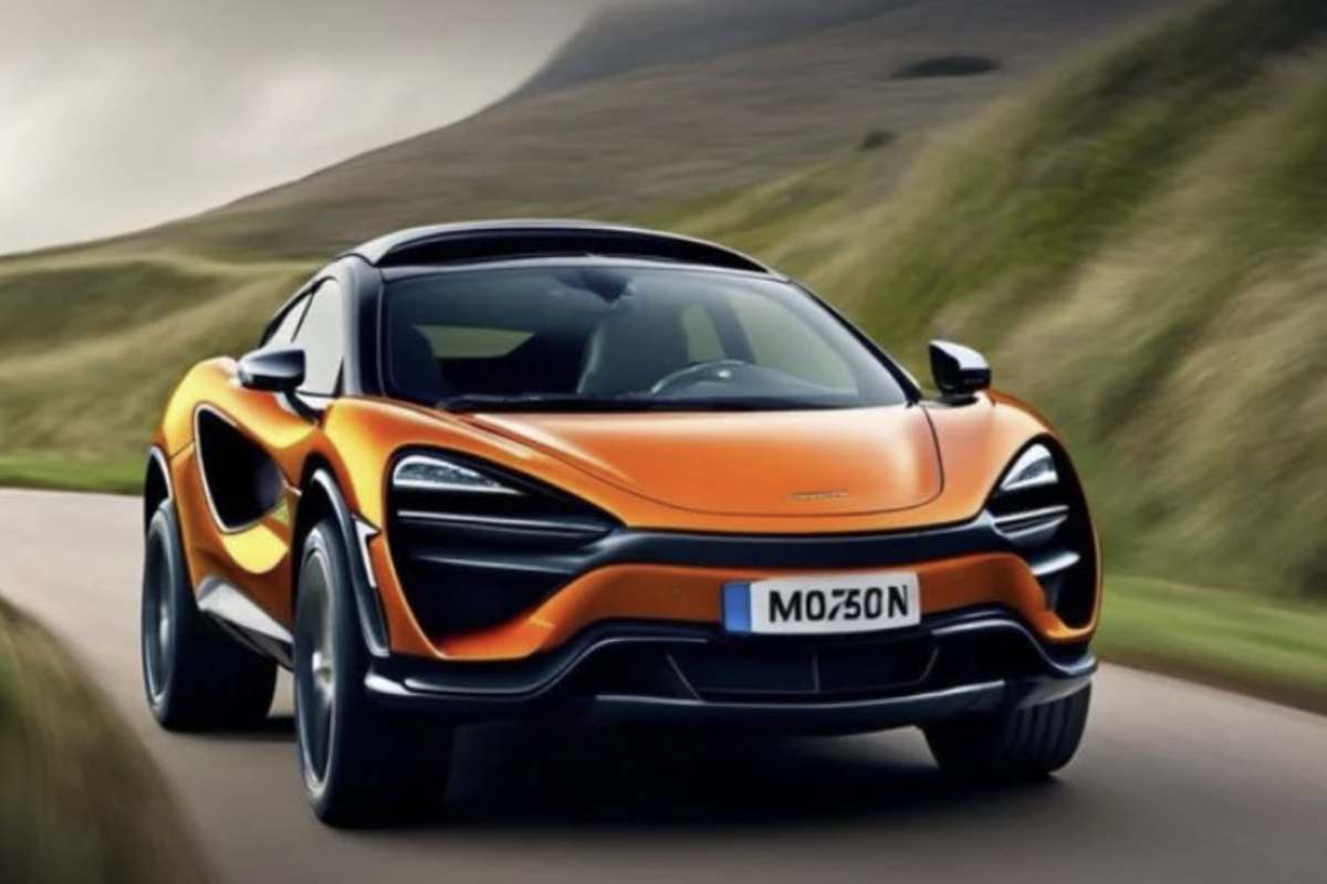 Una possibile grafica della McLaren crossover (Reddit it) www MotoriNews com McLaren SUV auto