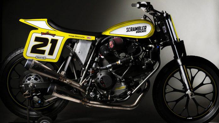 bayliss-scrambler Troy Bayliss in Flat Track
