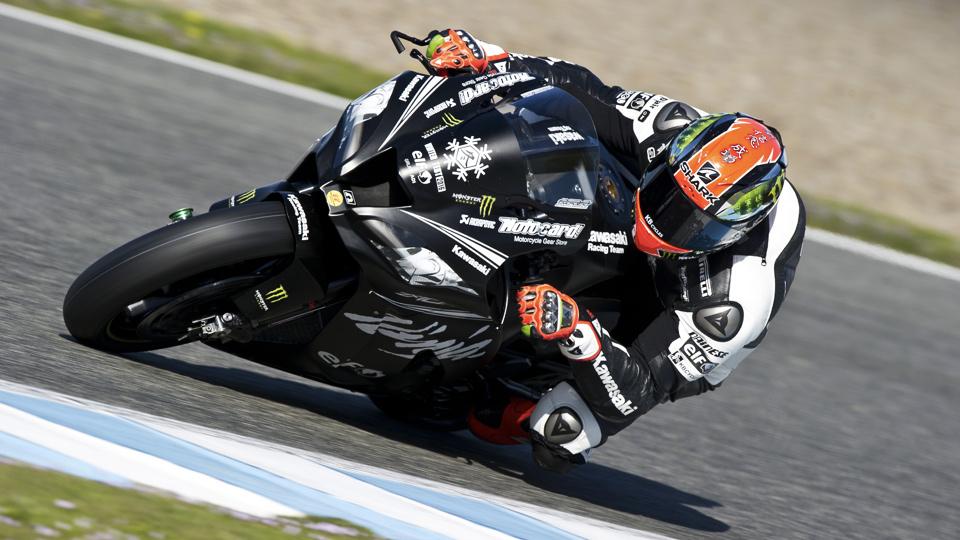 test jerez kawasaki sbk sykes