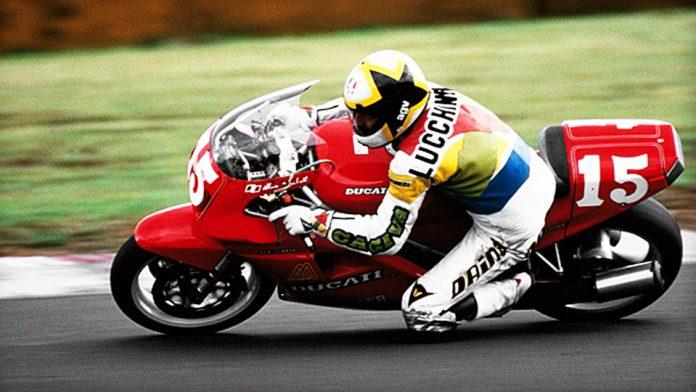 MARCO LUCCHINELLI DONINGTON 1988 MARCO LUCCHINELLI DONINGTON 1988