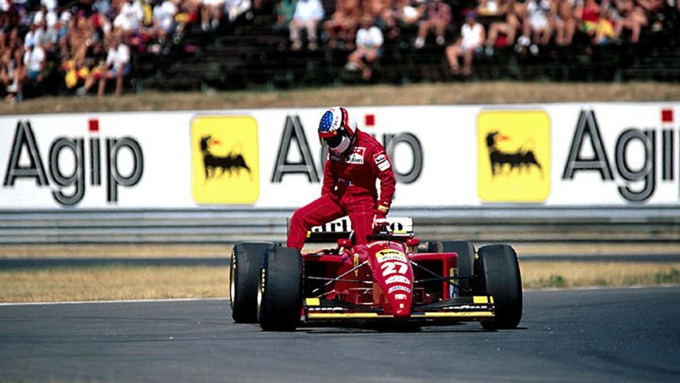 JEAN ALESI CANADA F1 FERRARI