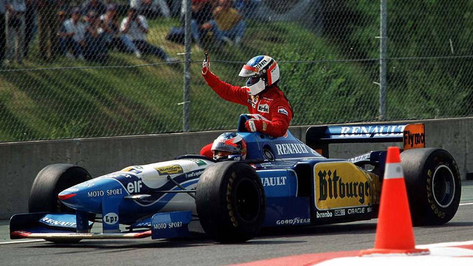 JEAN ALESI SCHUMACHER FERRARI BENETTON CANADA