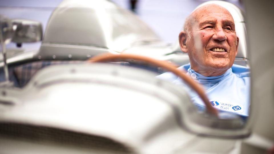 STIRLING MOSS MERCEDES GOODWOOD