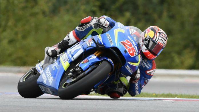 maverick vinales test brno SUZUKI VINALES