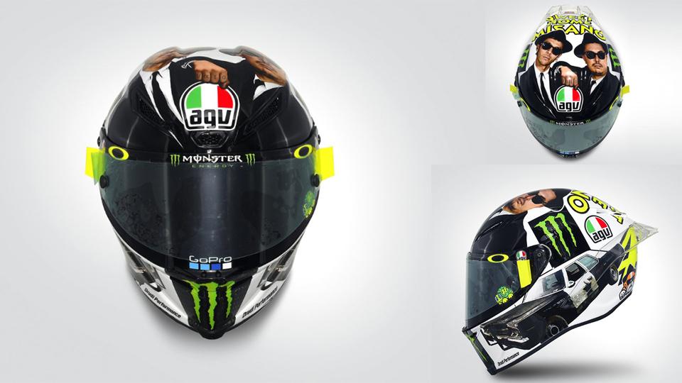 casco valentino misano