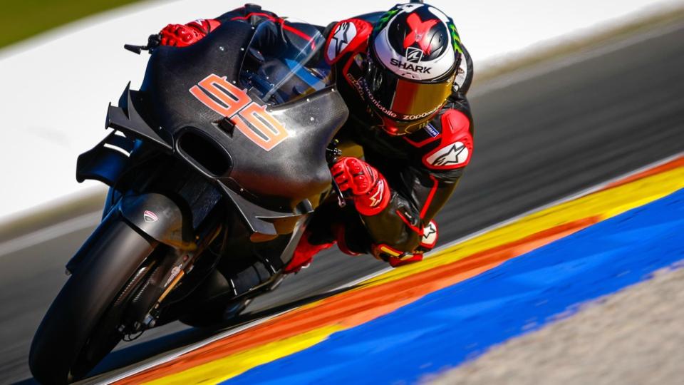 jorge lorenzo test valencia