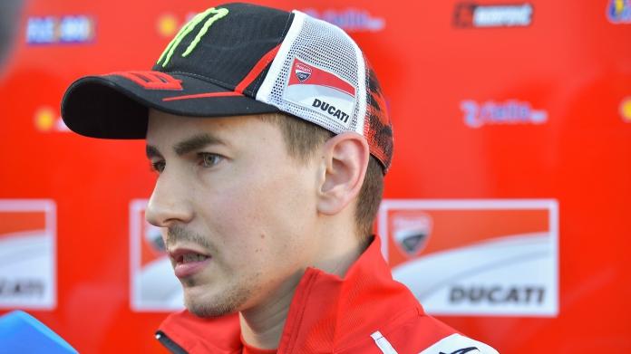 jorge lorenzo test