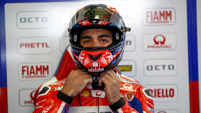 danilo petrucci pramac le mans 2017 motogp