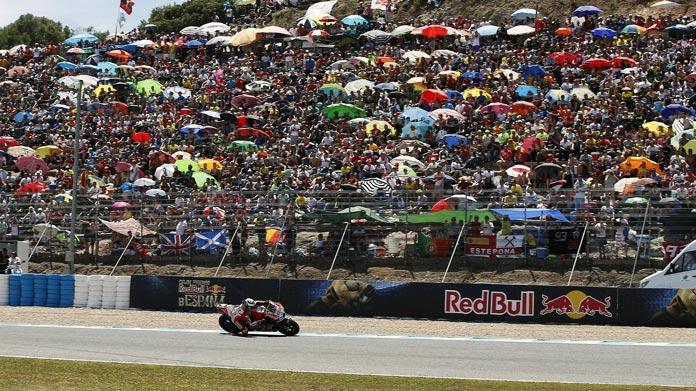 jorge lorenzo jerez pista pubblico motogp ducati 2017