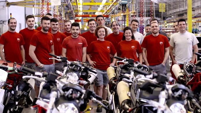 operai lavoratori ducati borgo panigale