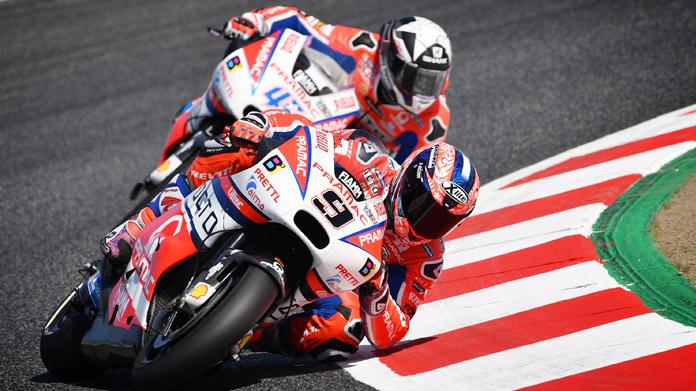 petrucci redding pramac ducati mugello motogp 2017