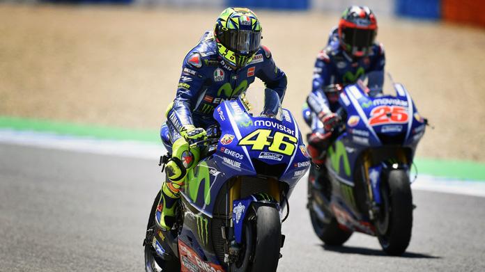 valentino rossi vinales spagna motogp 2017