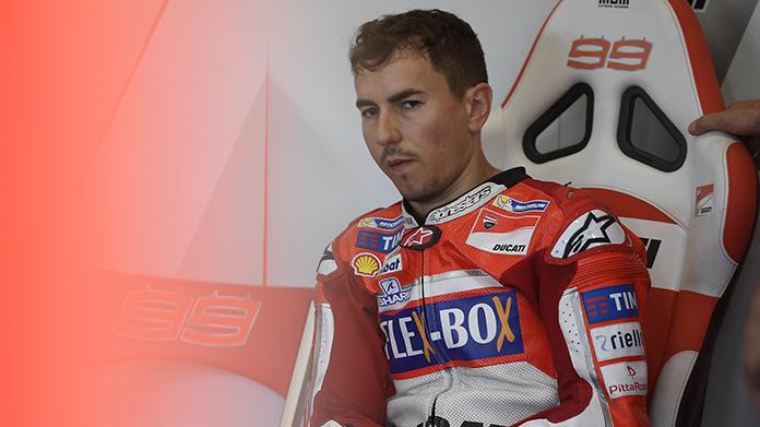 JORGE LORENZO BOX BRNO TEST