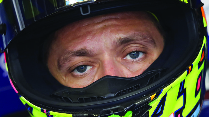 SGUARDO VALENTINO ROSSI