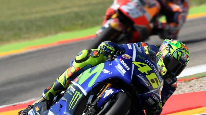 rossi pedrosa aragon yamaha