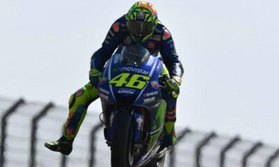 valentino rossi yamaha freno staccata