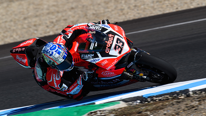 MARCO MELANDRI SBK JEREZ