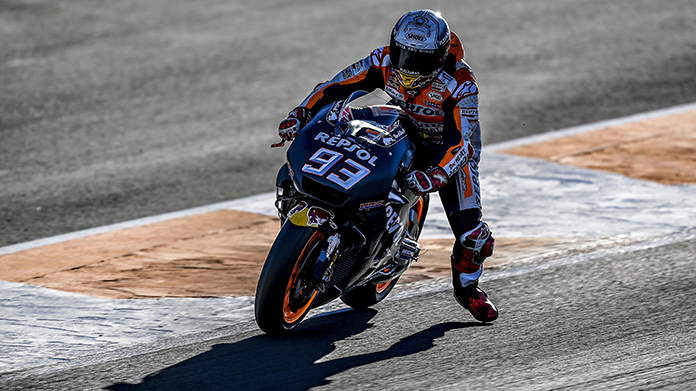 MARC MARQUEZ TEST VALENCIA