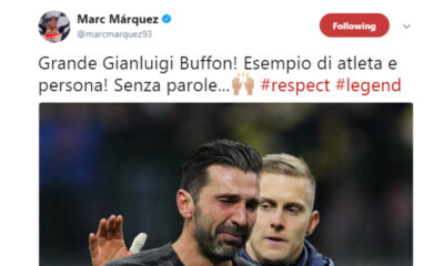 marquez tweet buffon