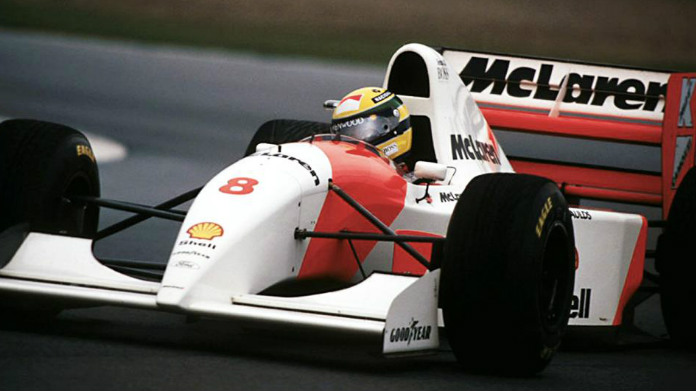 ayrton senna mclaren 1993