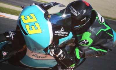 moto3 enea bastianini test leopard racing valencia