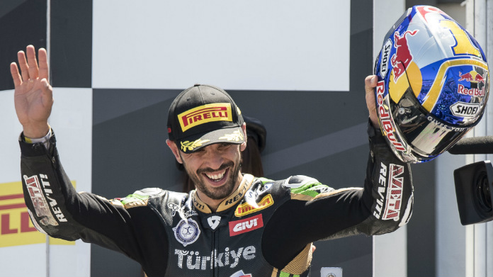 supersport kenan sofuoglu podium misano 2017