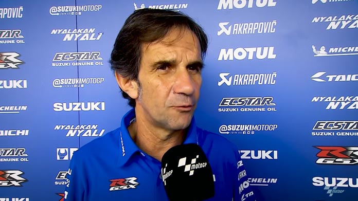 davide brivio suzuki test thai 2018 motogp