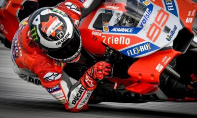 jorge lorenzo ducati motogp 2018 piega