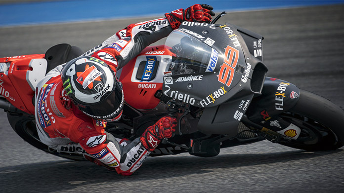 jorge lorenzo test buriram thai motogp 2018