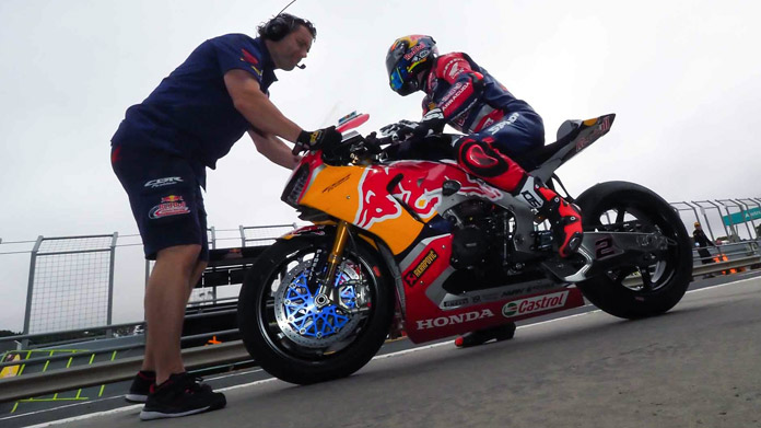 leon camier honda sbk 2018