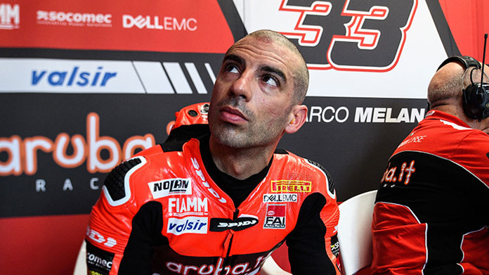 melandri ducati aruba box 2018 australia