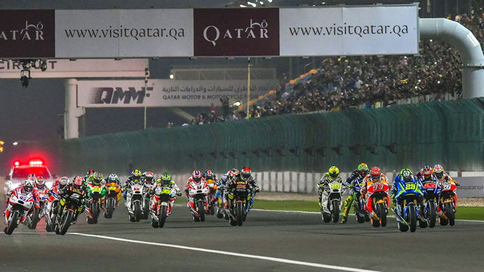 motogp qatar 2017 griglia partenza