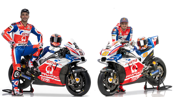 pramac racing motogp presentazione 2018 piloti