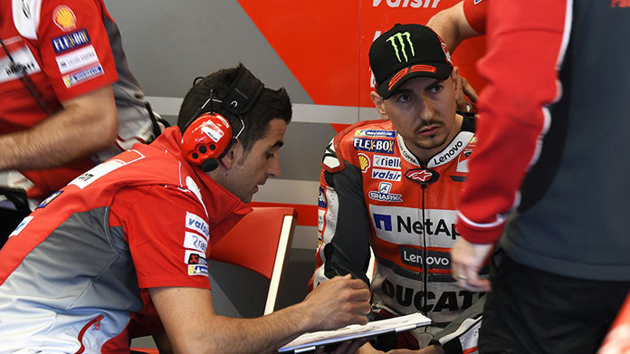 jorge lorenzo motogp ducati austin 2018