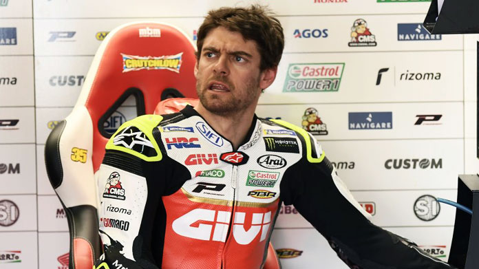 crutchlow box motogp 2018 honda