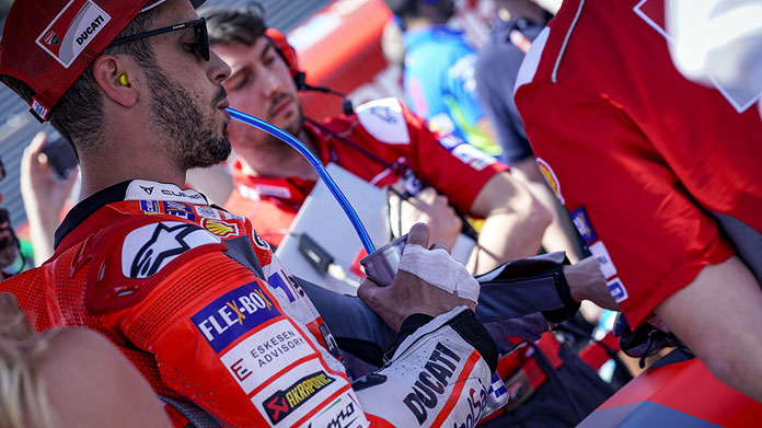 dovizioso jerez ducati grid 2018 motogp