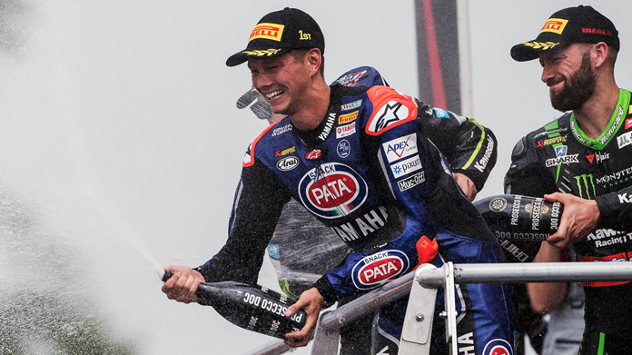 van der mark donington 2018 sbk