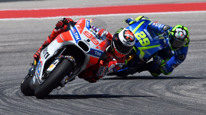 Lorenzo Iannone austin motogp 2017