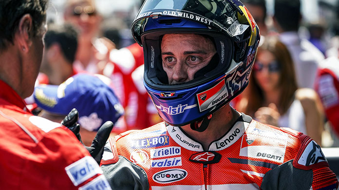 dovizioso barcellona motogp 2018 ducati