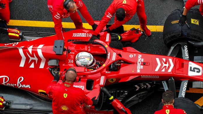 vettel gp messico f1 2018 ferrari