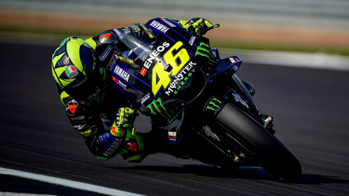 MotoGP Silverstone 2019 Rossi Yamaha