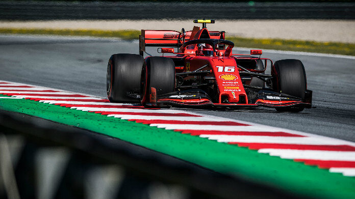 Formula-uno-Leclerc-Ferrari
