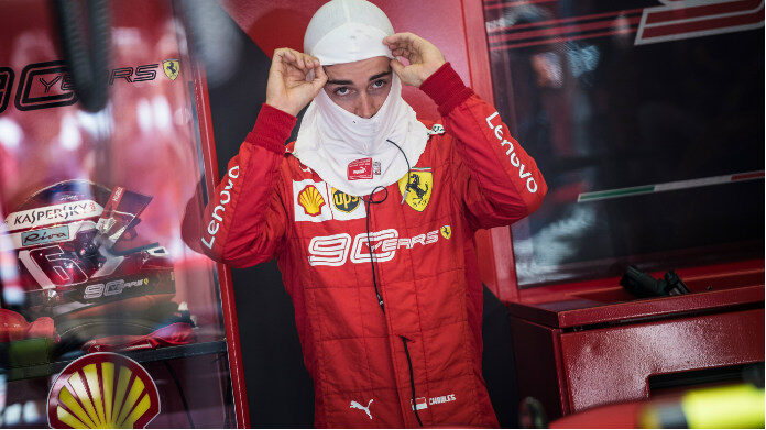 Formula-uno-Leclerc-Ferrari