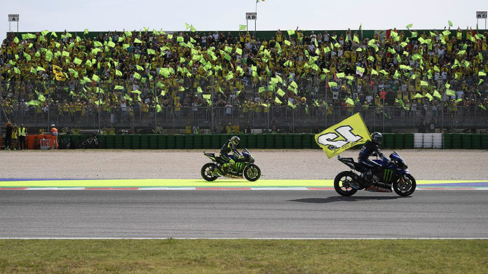 MotoGP Vinales Rossi Yamaha