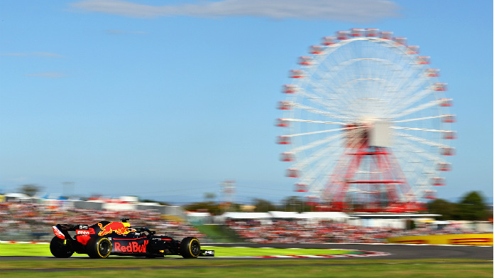 Formula uno verstappen suzuka