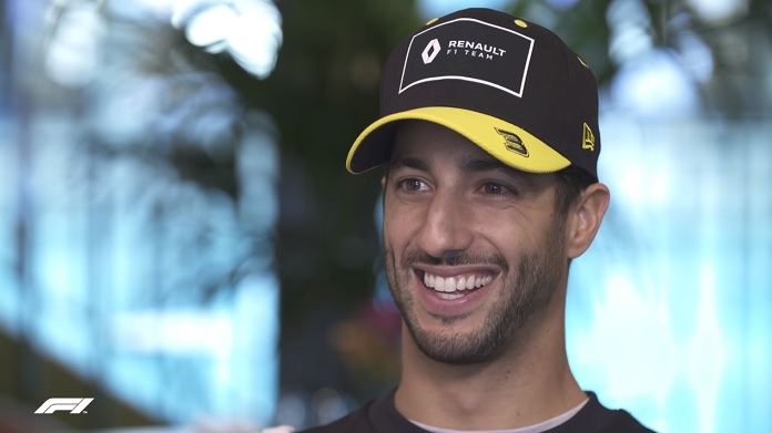 Daniel Ricciardo smile